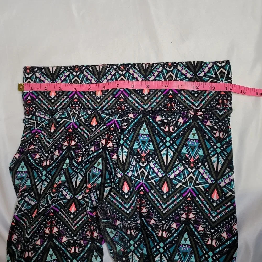 VS PINK ultimate printed geometric workout athleisure leggings pants S‎